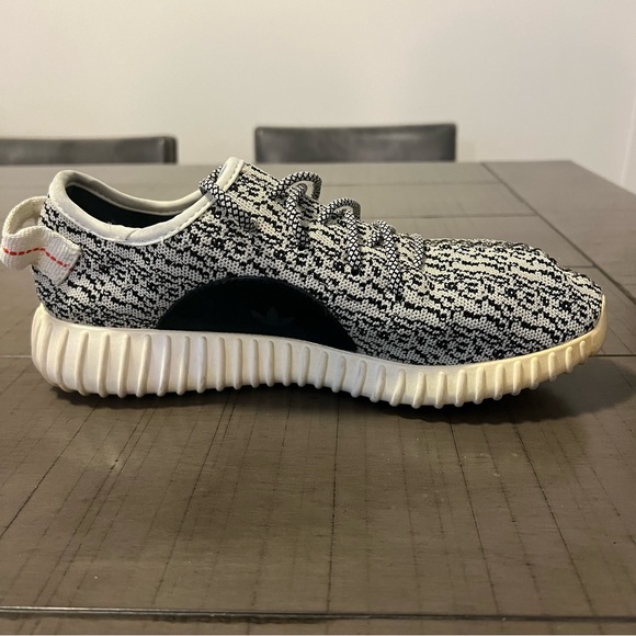 Adidas “YEEZY” BOOST 350 "TURTLE DOVE" sneakers (not authentic) men sz 8 - Picture 8 of 12